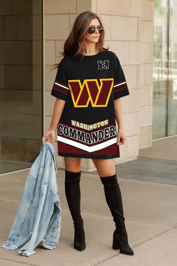 Gameday Couture WASHINGTON COMMANDERS PERFECT SCORE RETRO T-SHIRT DRESS