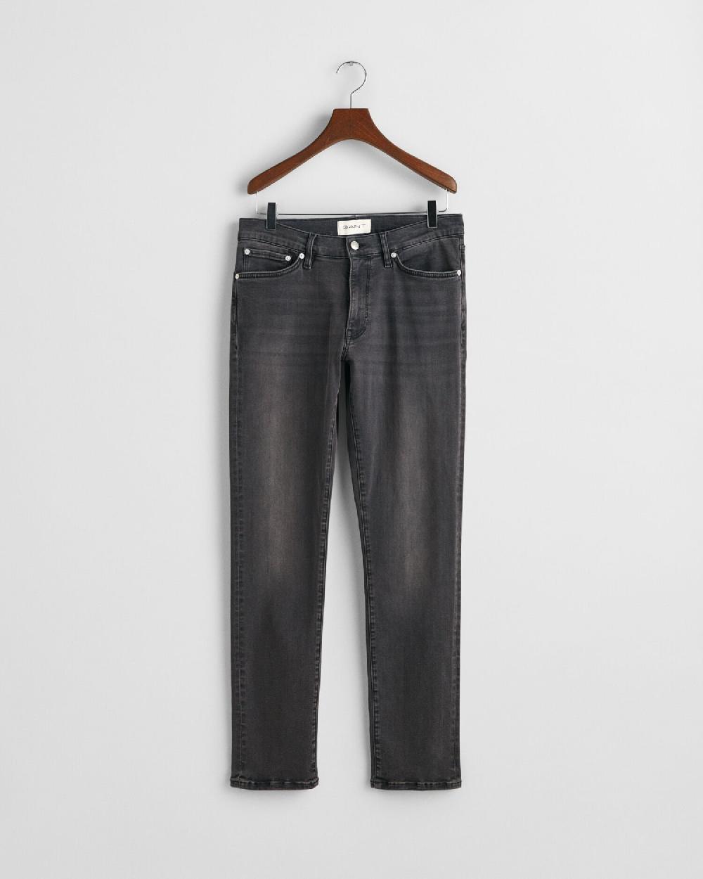 gant Extra Slim Fit Active Recover Black Jeans black worn in