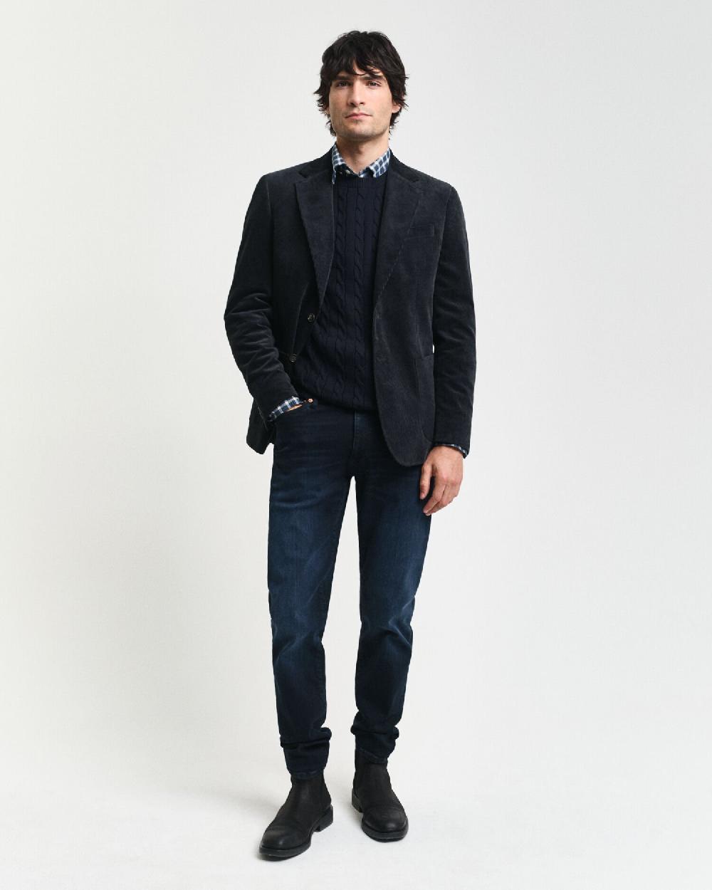 gant Extra Slim Fit Active Recover Jeans black vintage
