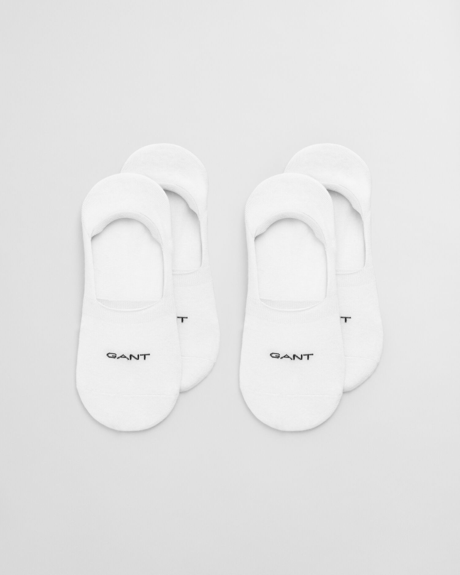 gant 2-Pack Invisible Socks white