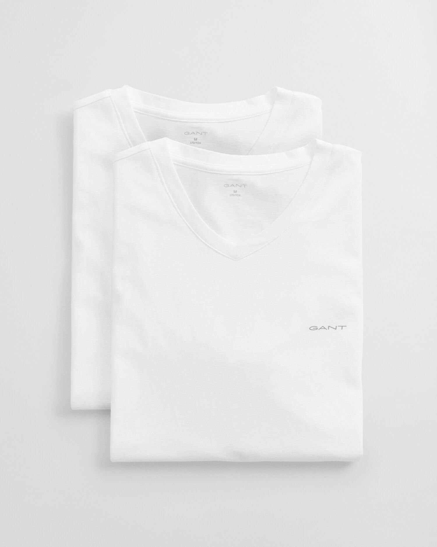 gant 2-Pack V-Neck T-Shirts white