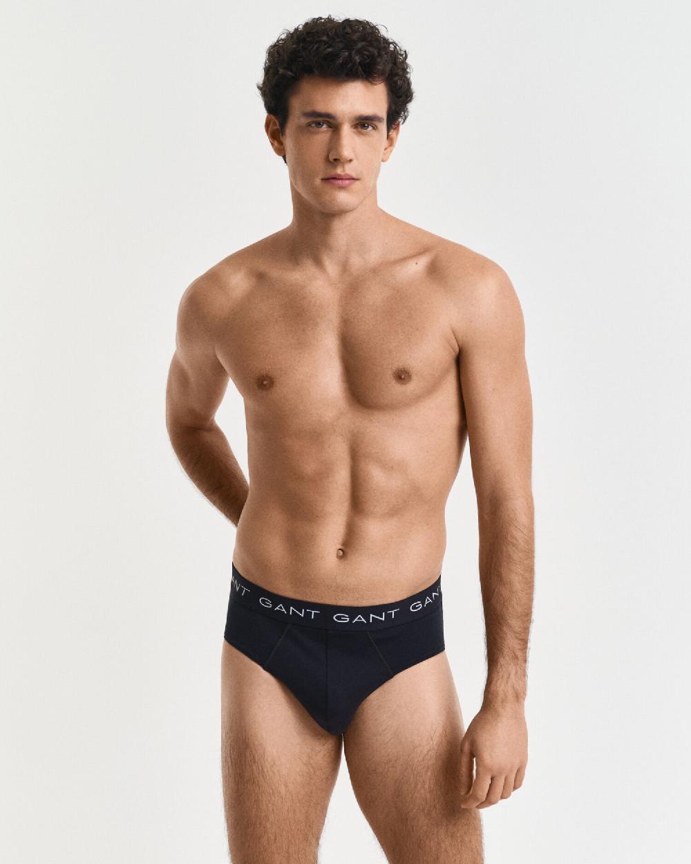 Gant 3-Pack Briefs Black