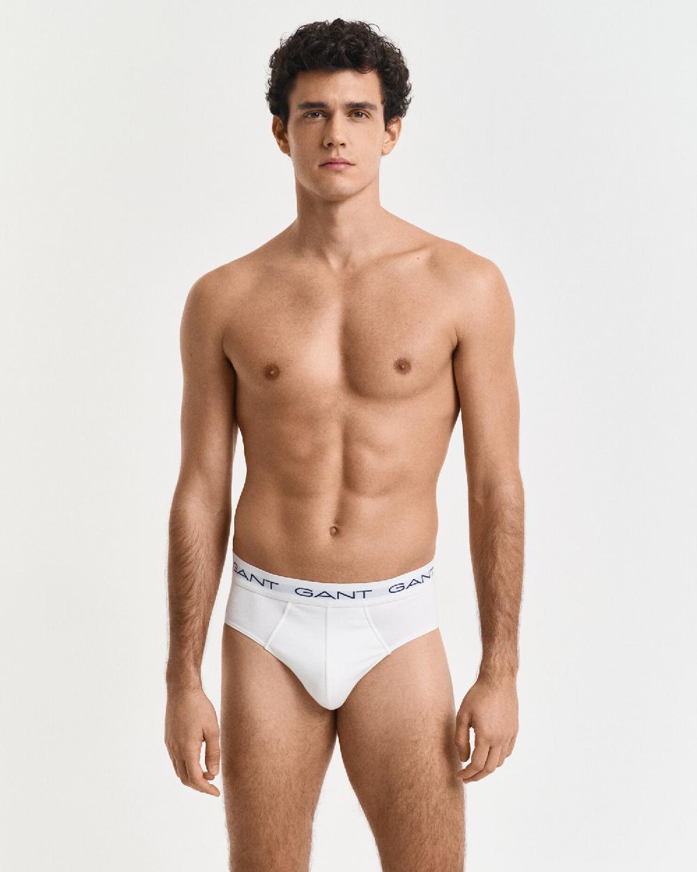 Gant 3-Pack Briefs White