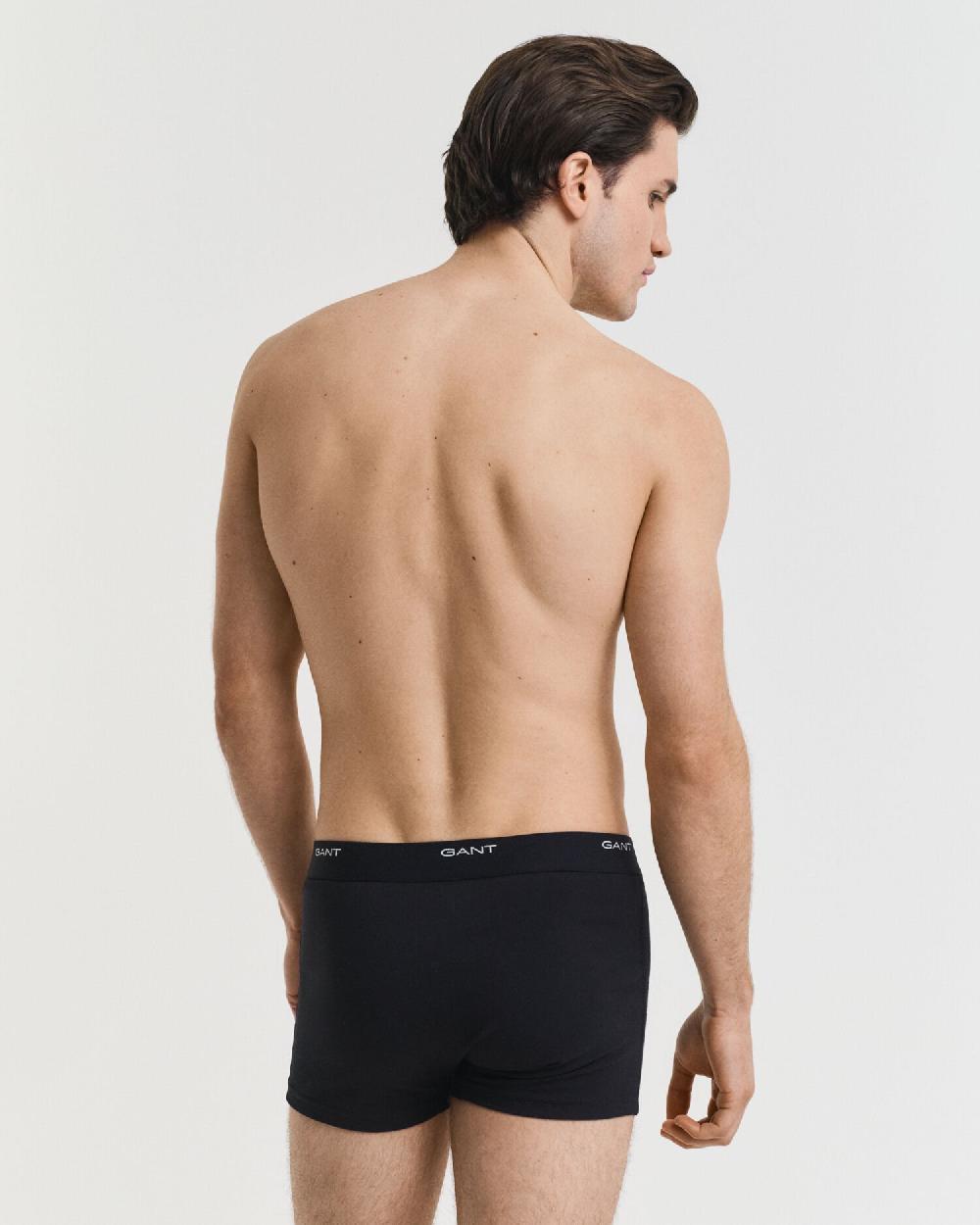Gant 3-Pack Core Trunks Black