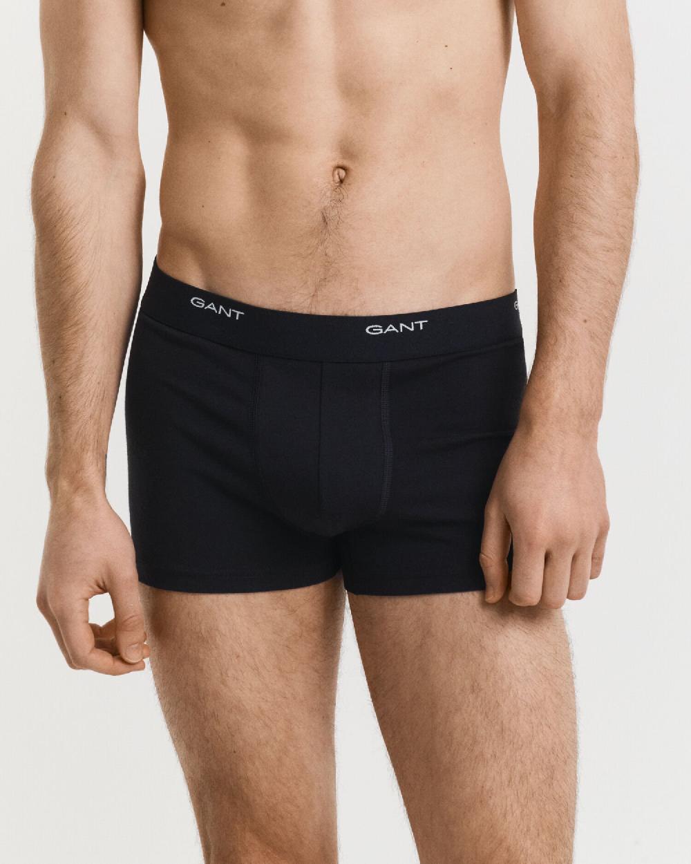 Gant 3-Pack Core Trunks Black