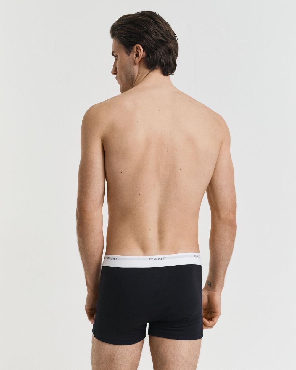 Gant 3-Pack Core Trunks Black / White
