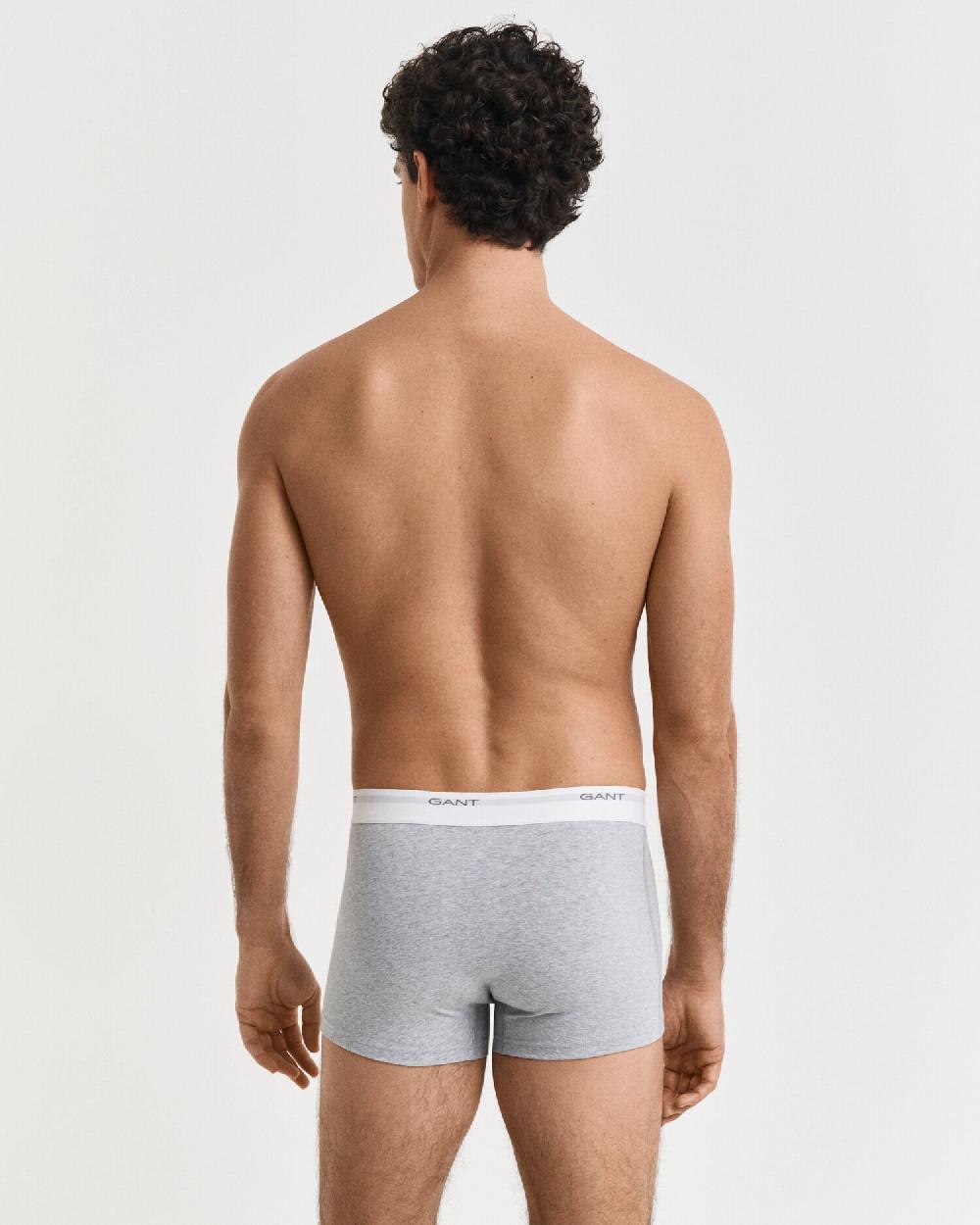 Gant 3-Pack Core Trunks Light Grey Melange