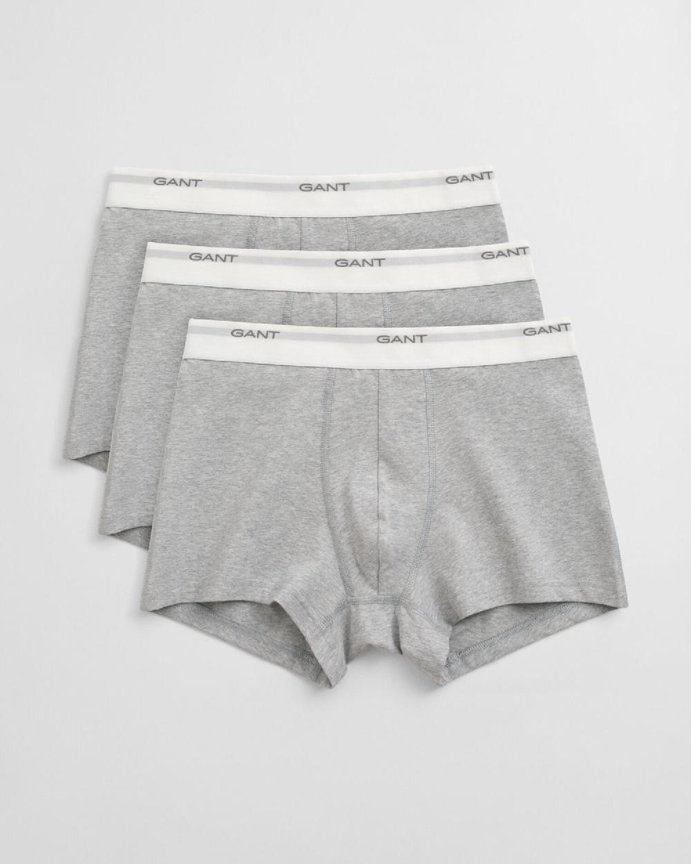 gant 3-Pack Core Trunks light grey melange