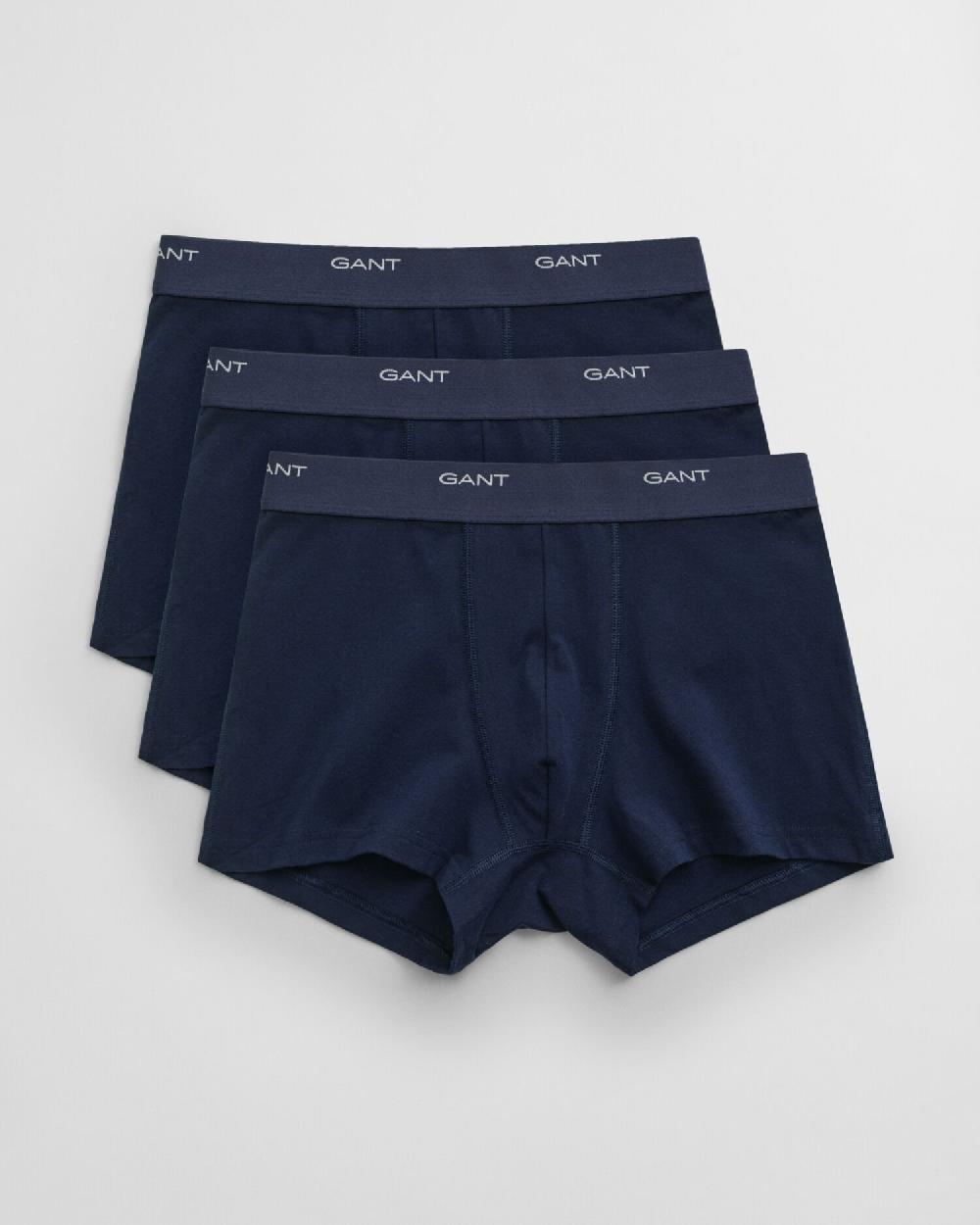 gant 3-Pack Core Trunks marine