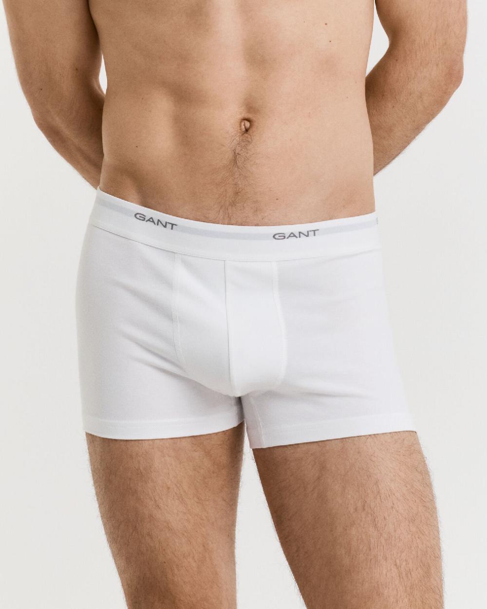 Gant 3-Pack Core Trunks White