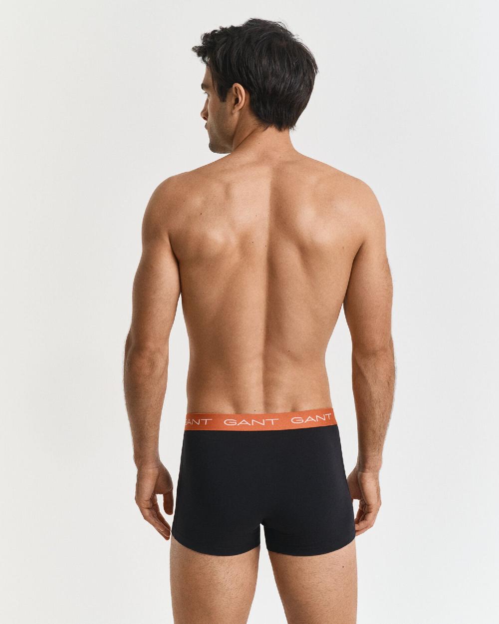 Gant 3-Pack Trunks Black