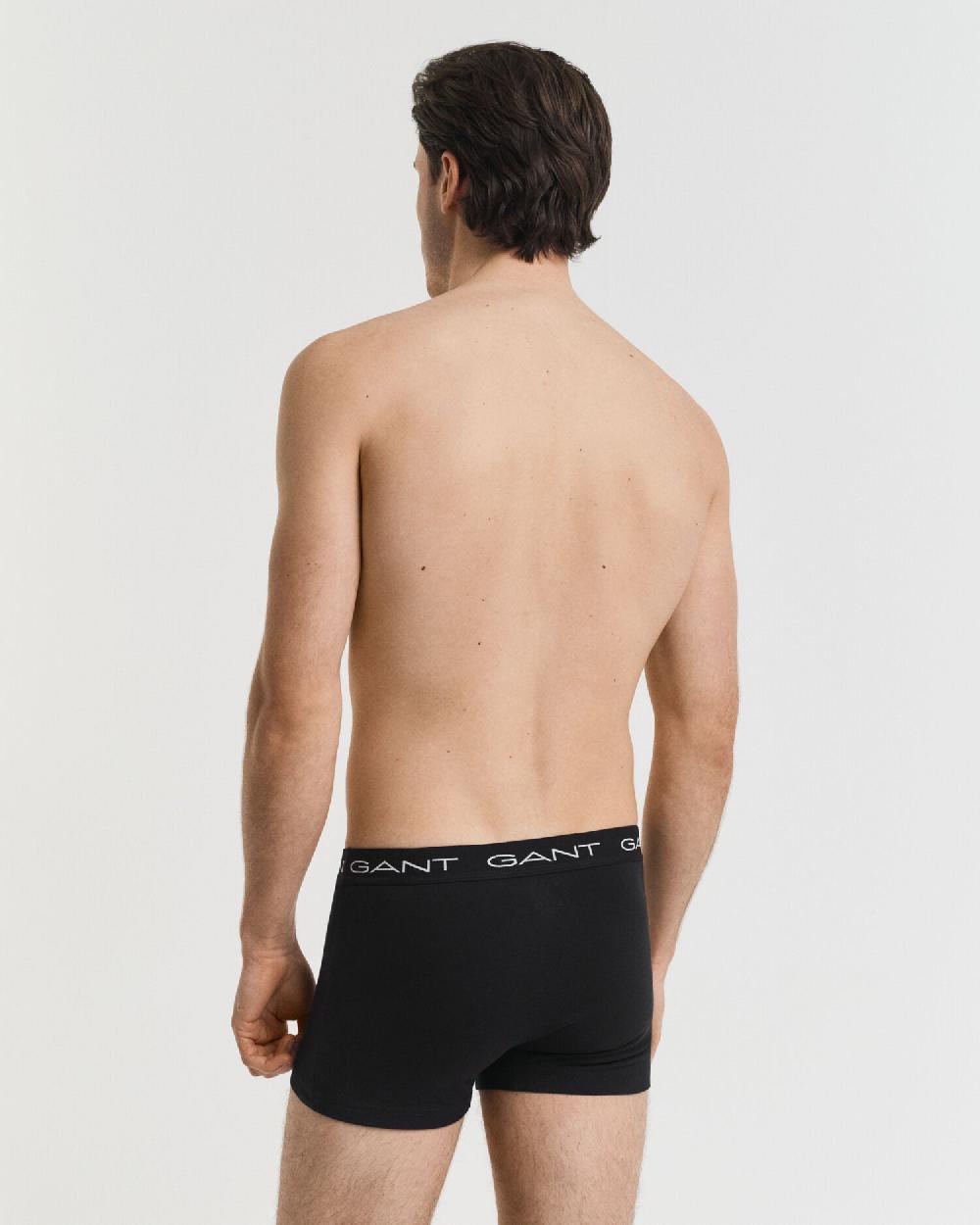 Gant 3-Pack Trunks Black