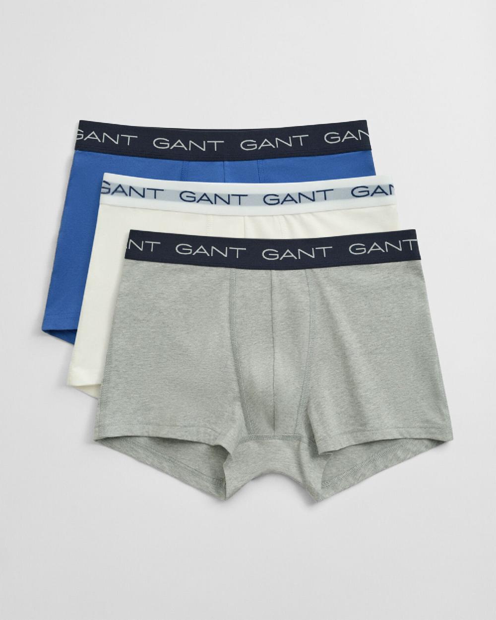 gant 3-Pack Trunks light grey melange