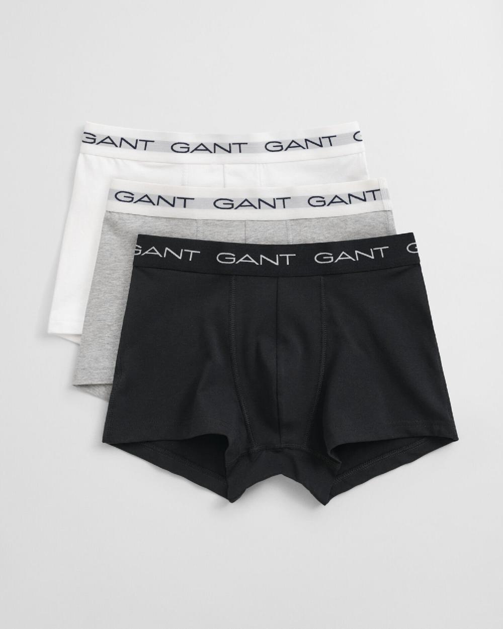 gant 3-Pack Trunks light grey melange