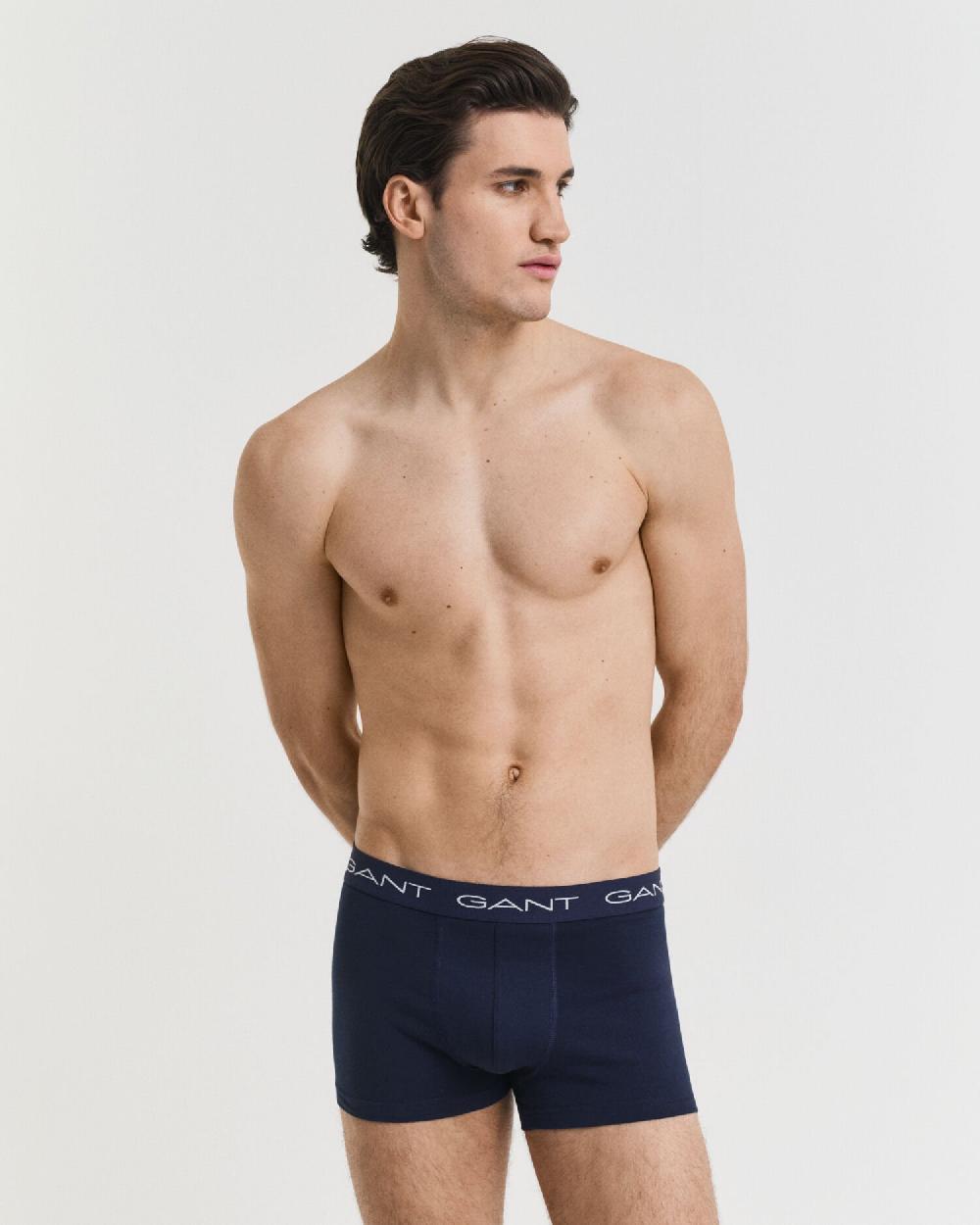 Gant 3-Pack Trunks Marine