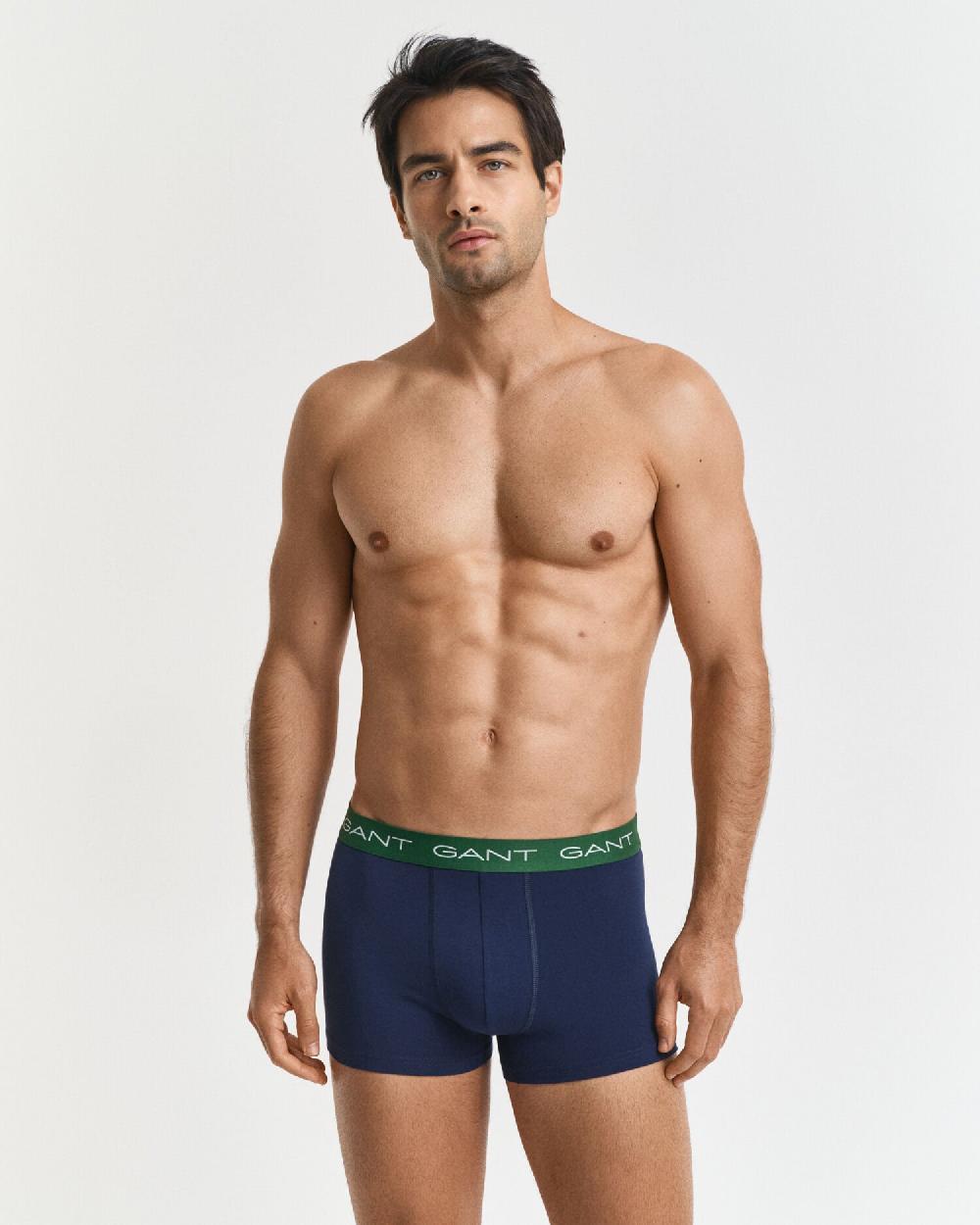 Gant 3-Pack Trunks Marine