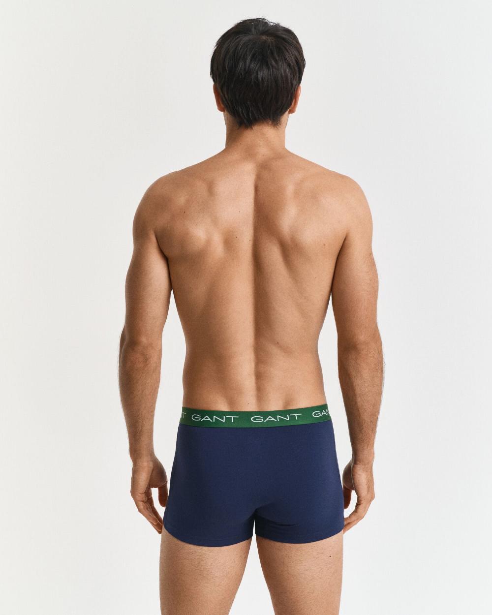 Gant 3-Pack Trunks Marine