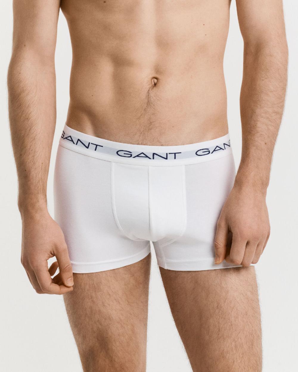 Gant 3-Pack Trunks White
