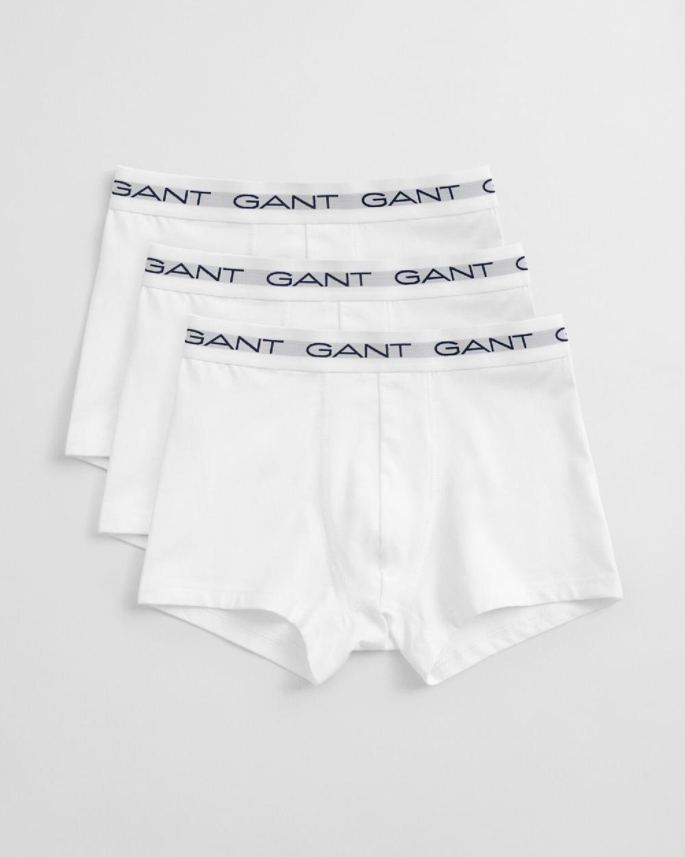 gant 3-Pack Trunks white