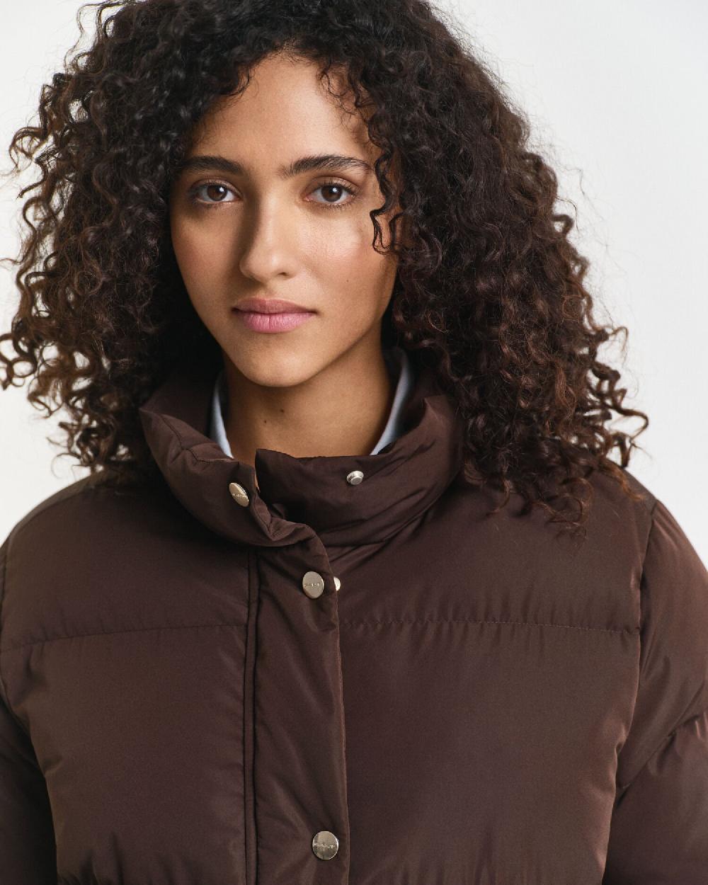 Gant Active Cloud Coat Deep Brown