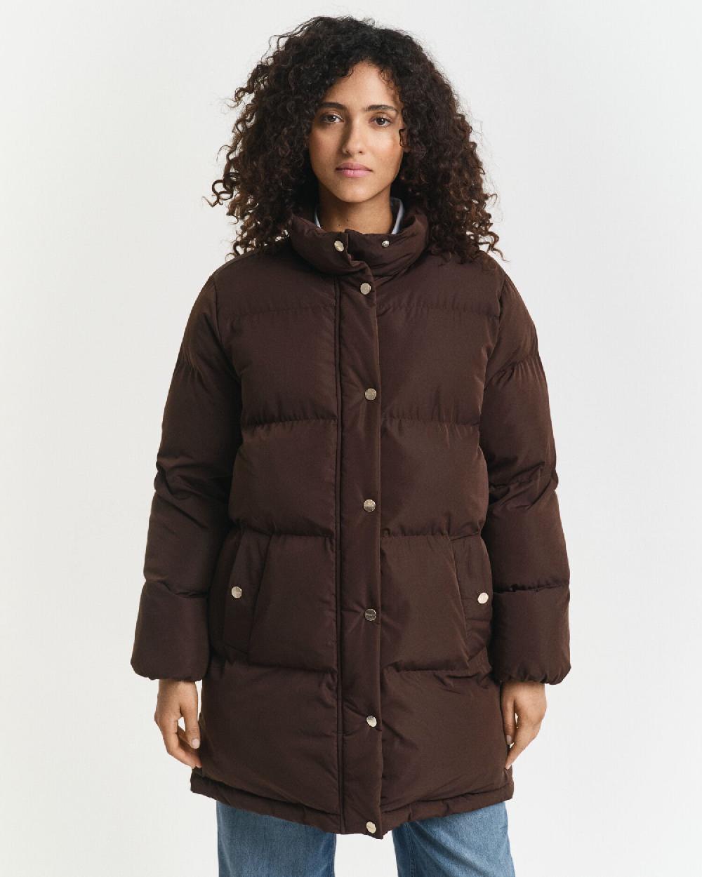 Gant Active Cloud Coat Deep Brown