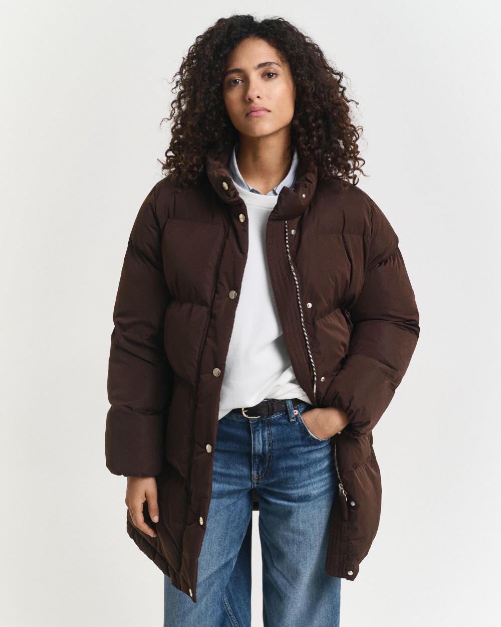 gant Active Cloud Coat deep brown