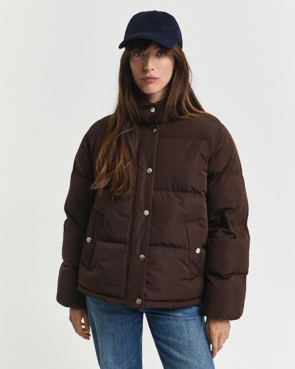 Gant Active Cloud Jacket Deep Brown