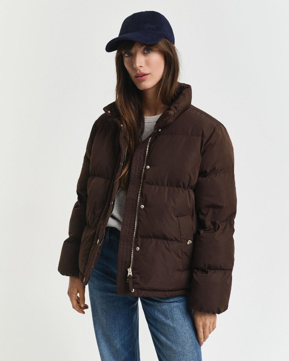 gant Active Cloud Jacket deep brown