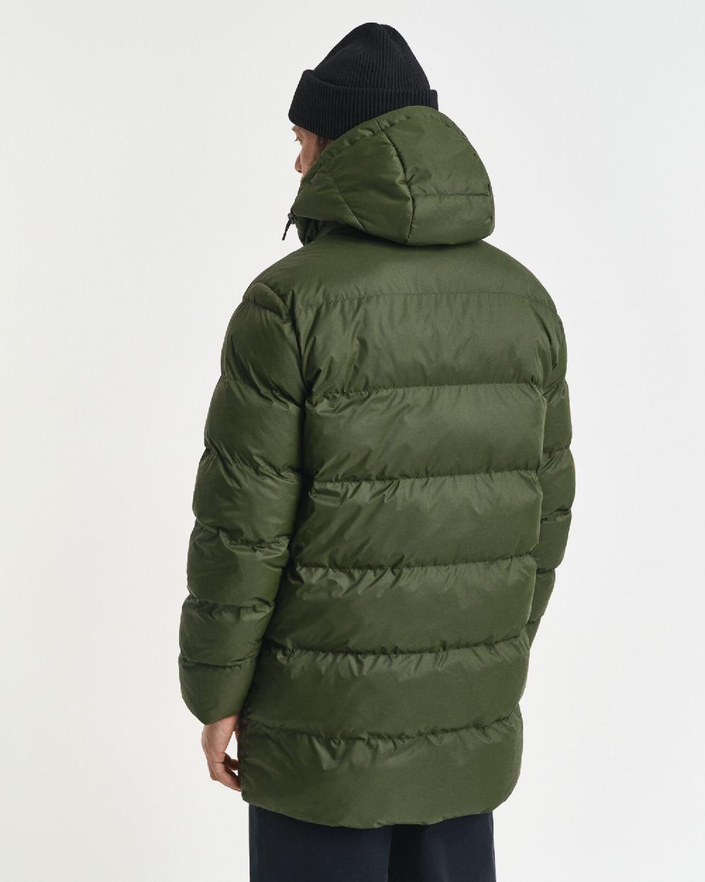 Gant Active Cloud Mid Length Jacket Country Green