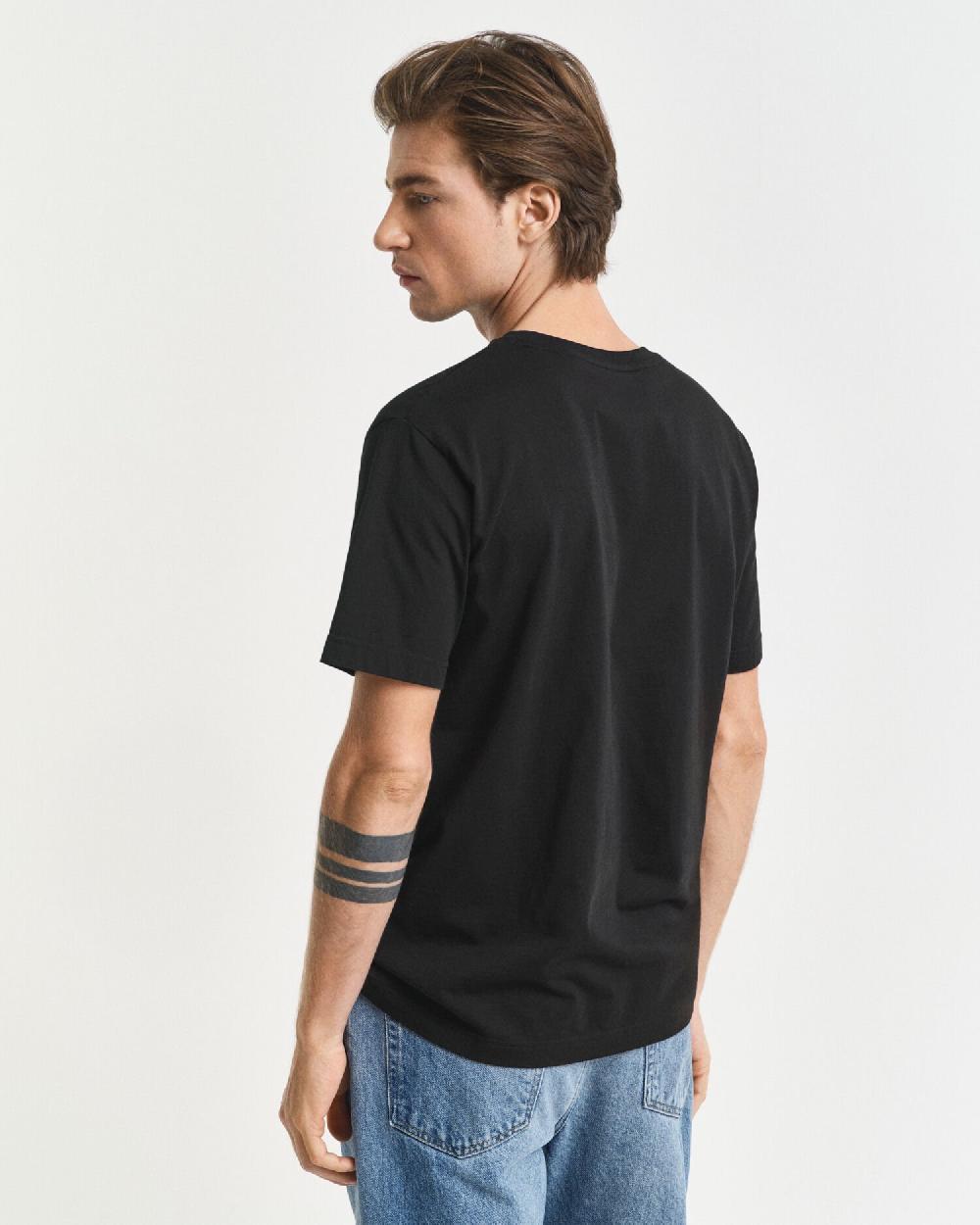 Gant Archive Shield T-Shirt Black