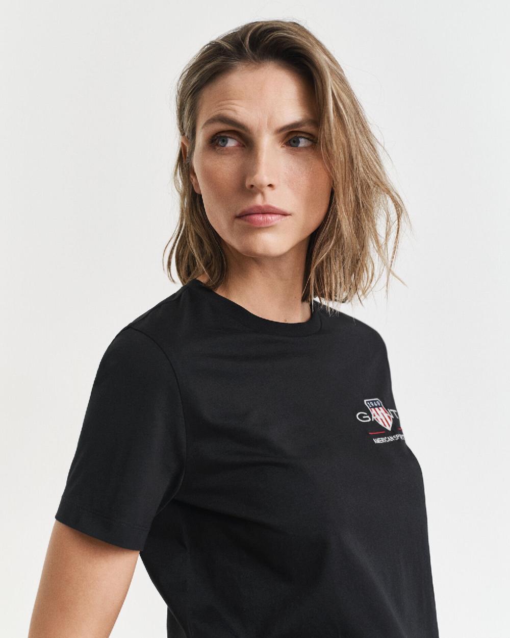 Gant Archive Shield T-Shirt Black
