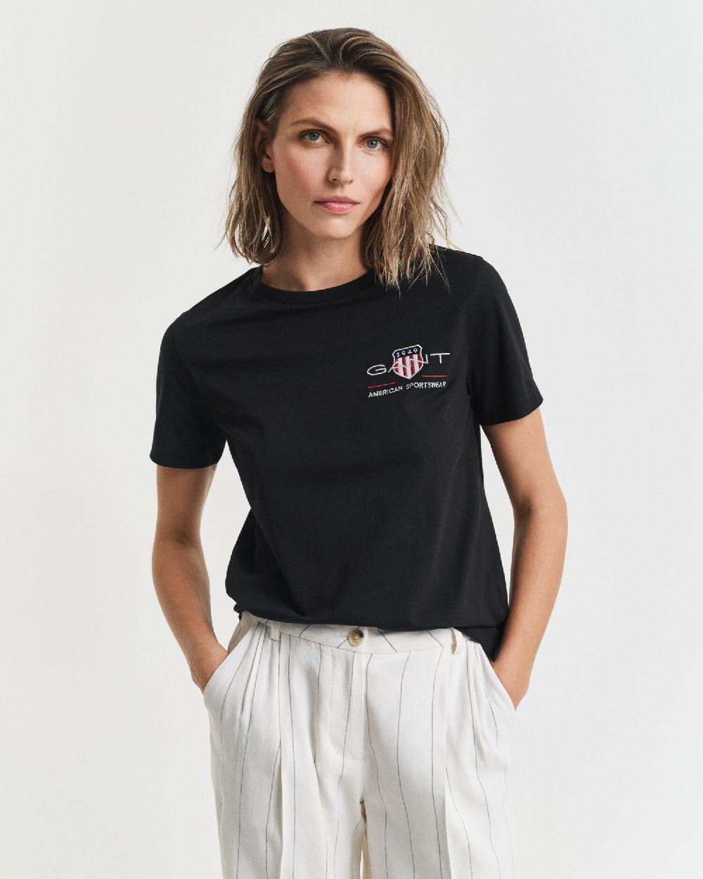 gant Archive Shield T-Shirt black