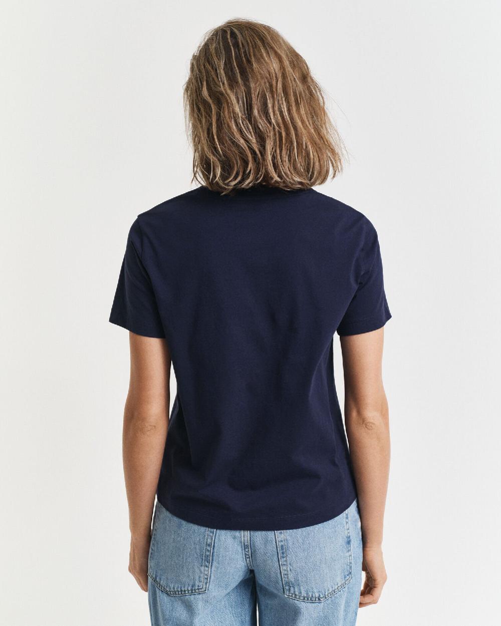 Gant Archive Shield T-Shirt Evening Blue