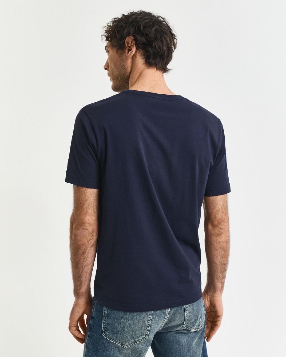 Gant Archive Shield T-Shirt Evening Blue
