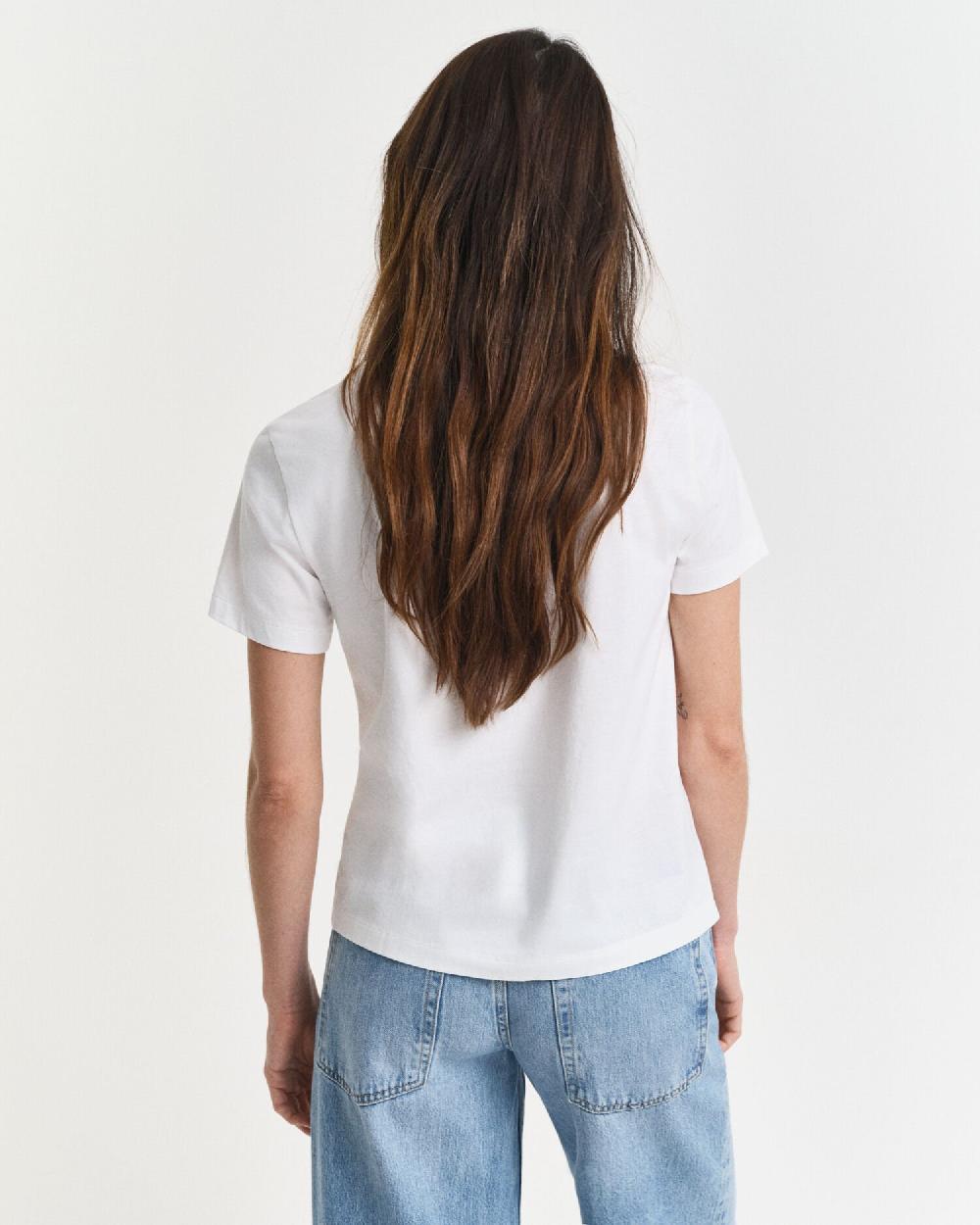 Gant Archive Shield T-Shirt White