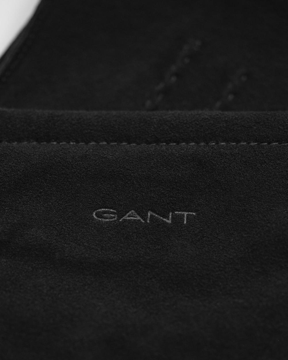 Gant Cashmere Lined Suede Gloves Black