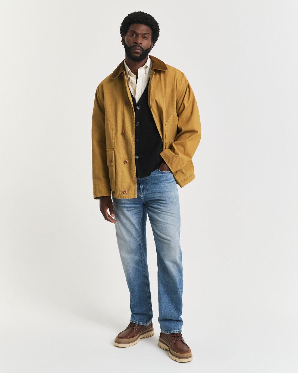 Gant Casual Cotton Cardigan Black