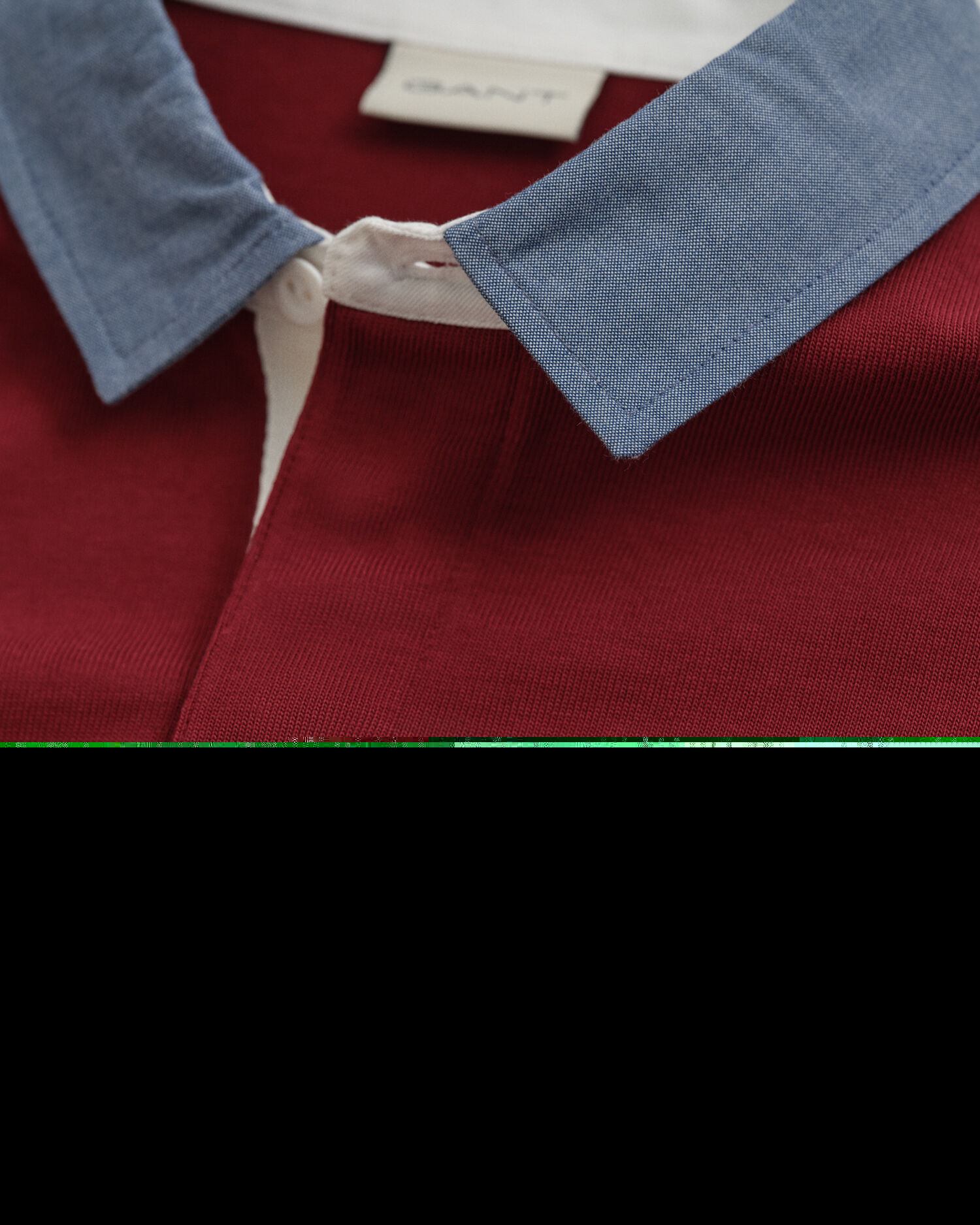 Gant Chambray Collar Heavy Rugger Plumped Red