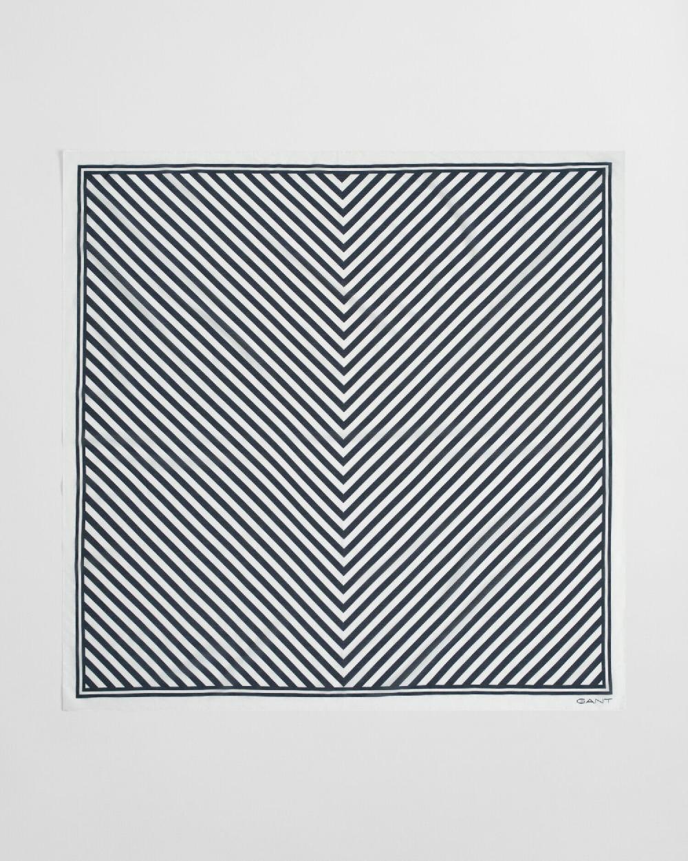 Gant Chevron Print Sarong Evening Blue