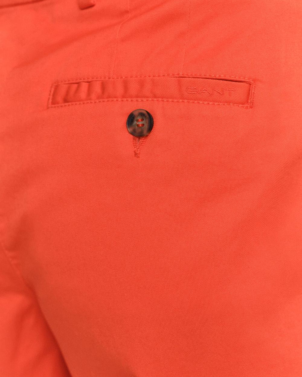 Gant Chino Shorts Orange Red