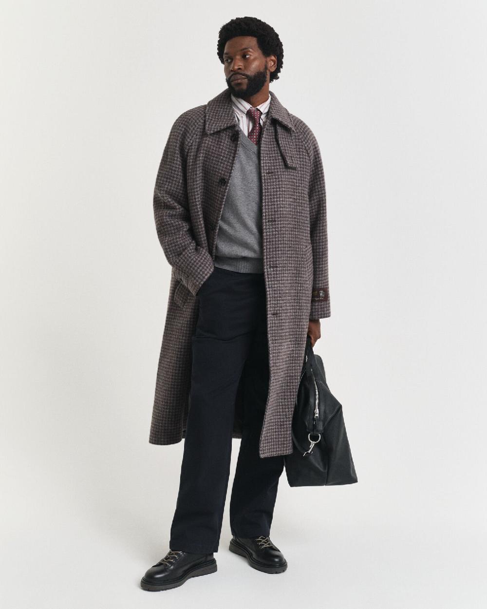 Gant Classic Cotton Vest Dark Grey Melange