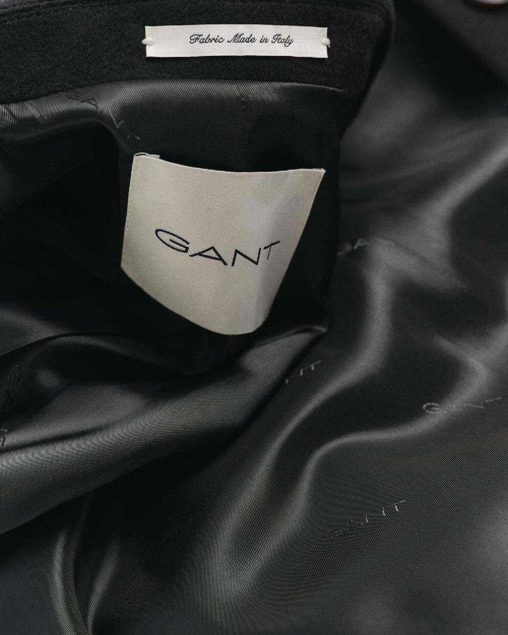 Gant Classic Tailored Wool Blend Coat Black