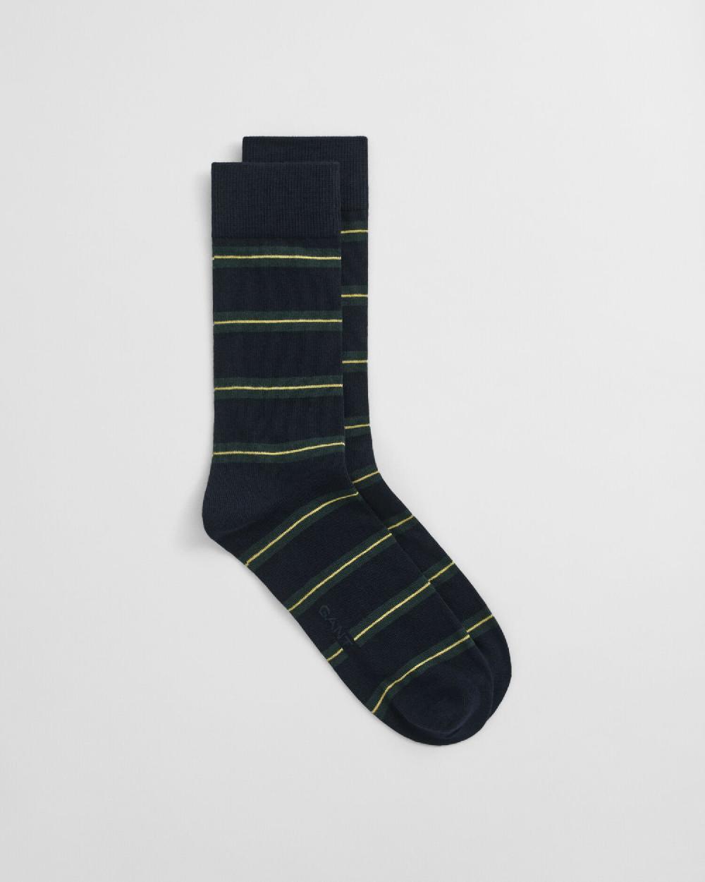 gant Collegiate Striped Socks marine