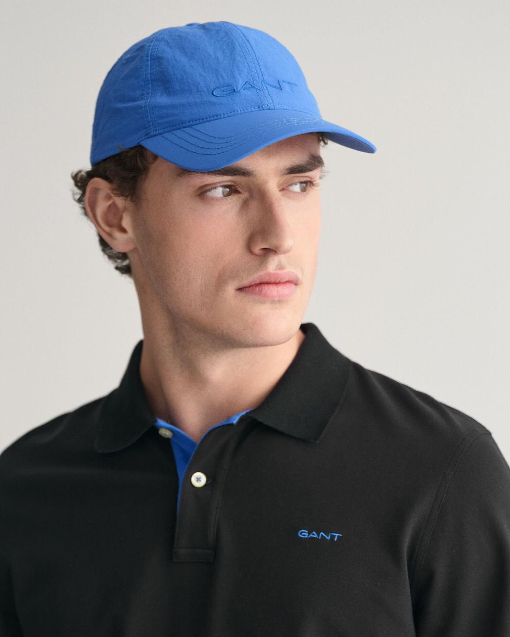 Gant Contrast Piqué Rugger Black