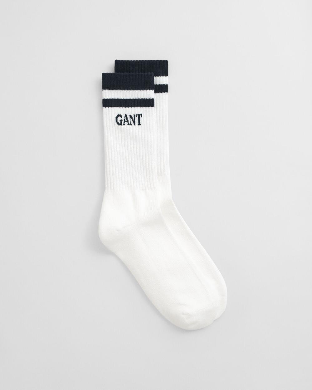 gant Contrast Striped Sport Socks marine