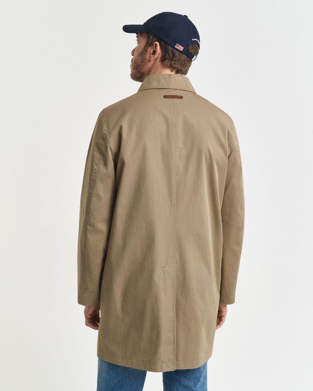 Gant Cotton Car Coat Light Taupe