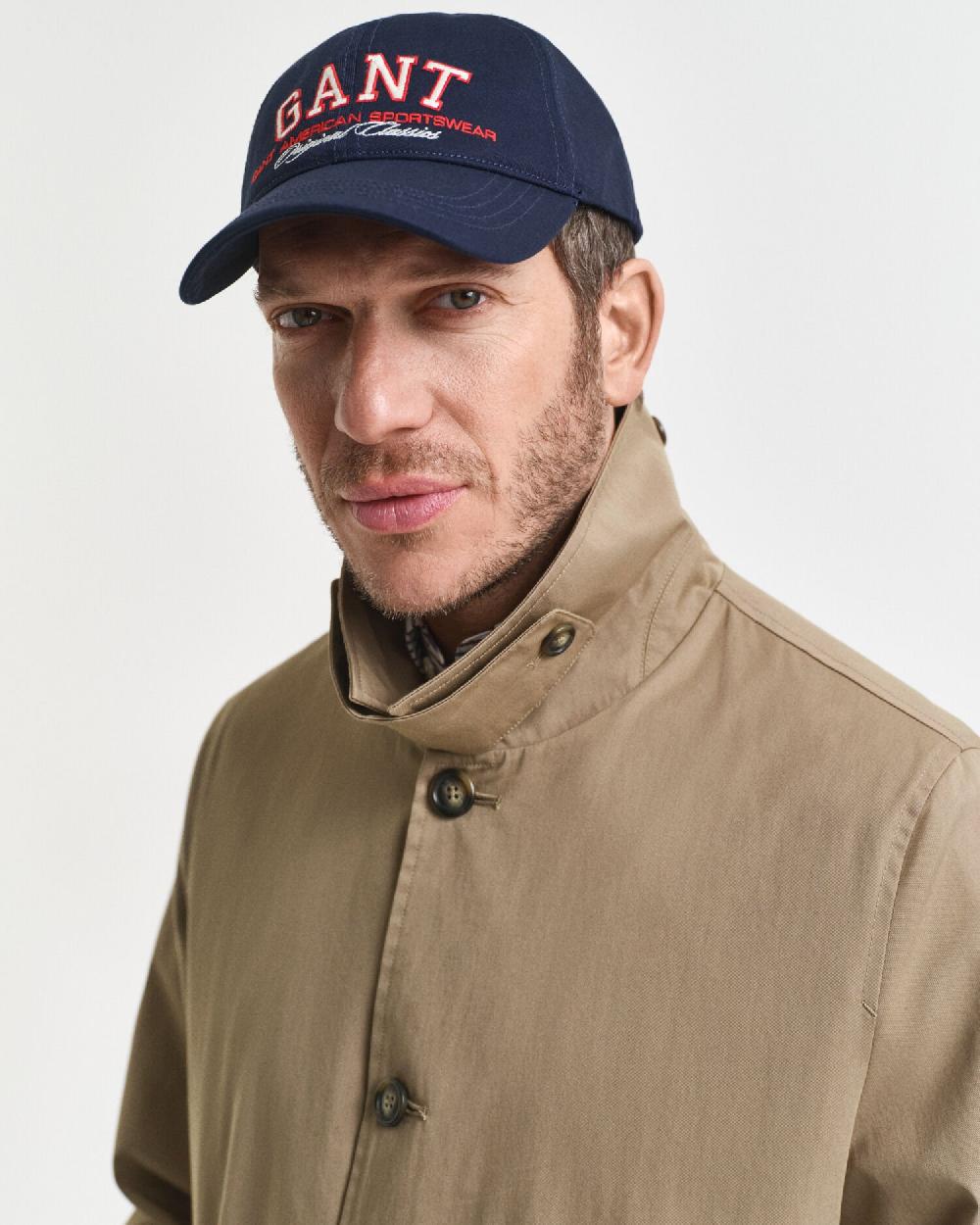 Gant Cotton Car Coat Light Taupe