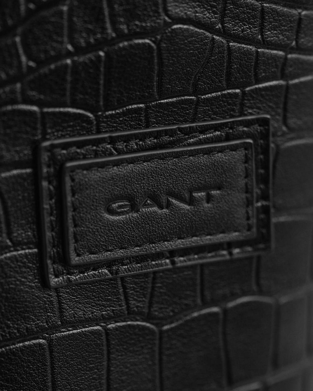 Gant Croco Tote Black