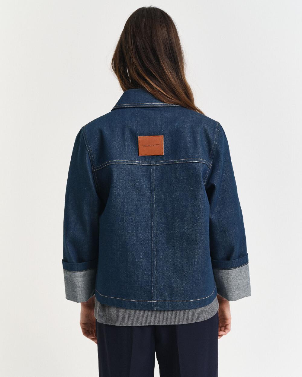 Gant Denim Jacket Mid Blue