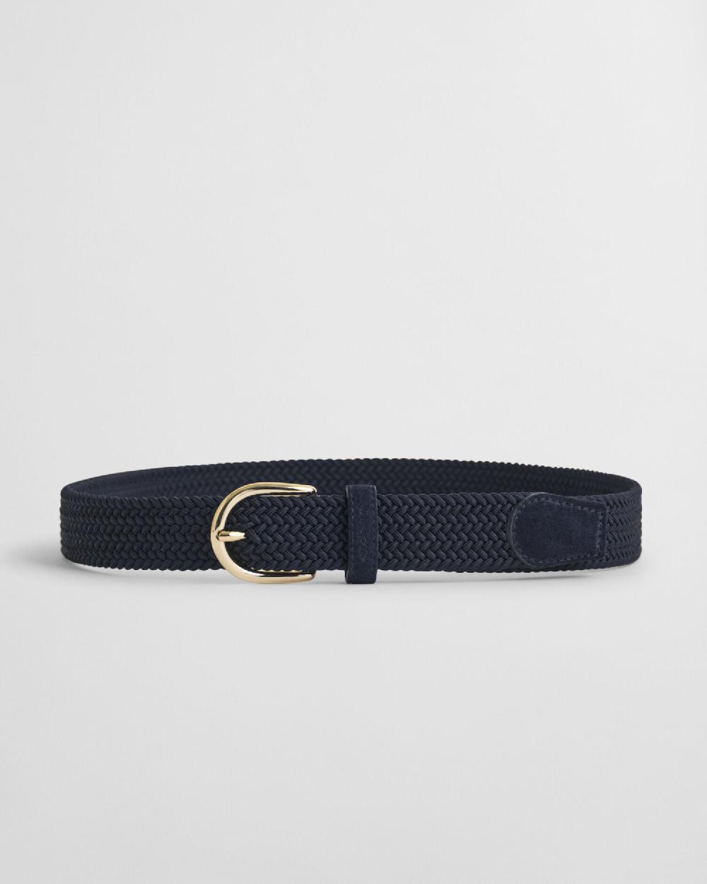 gant Elastic Braided Belt marine